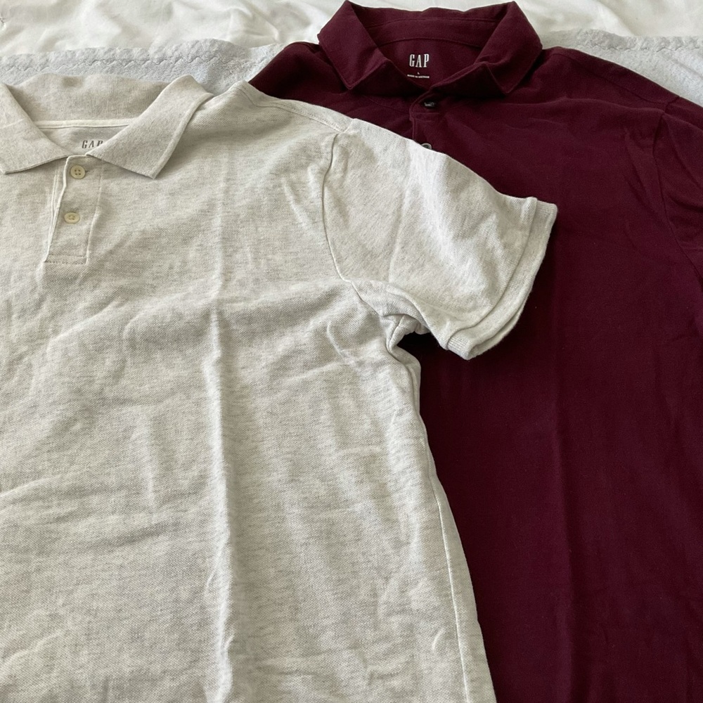 Gap polo shirts men (2-packs) - Picture 1 of 4